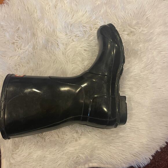 Hunter Short Gloss Rain Boots Size 6 - Picture 5 of 13